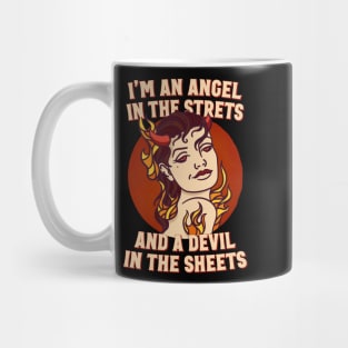 Devil in the Sheets Mug